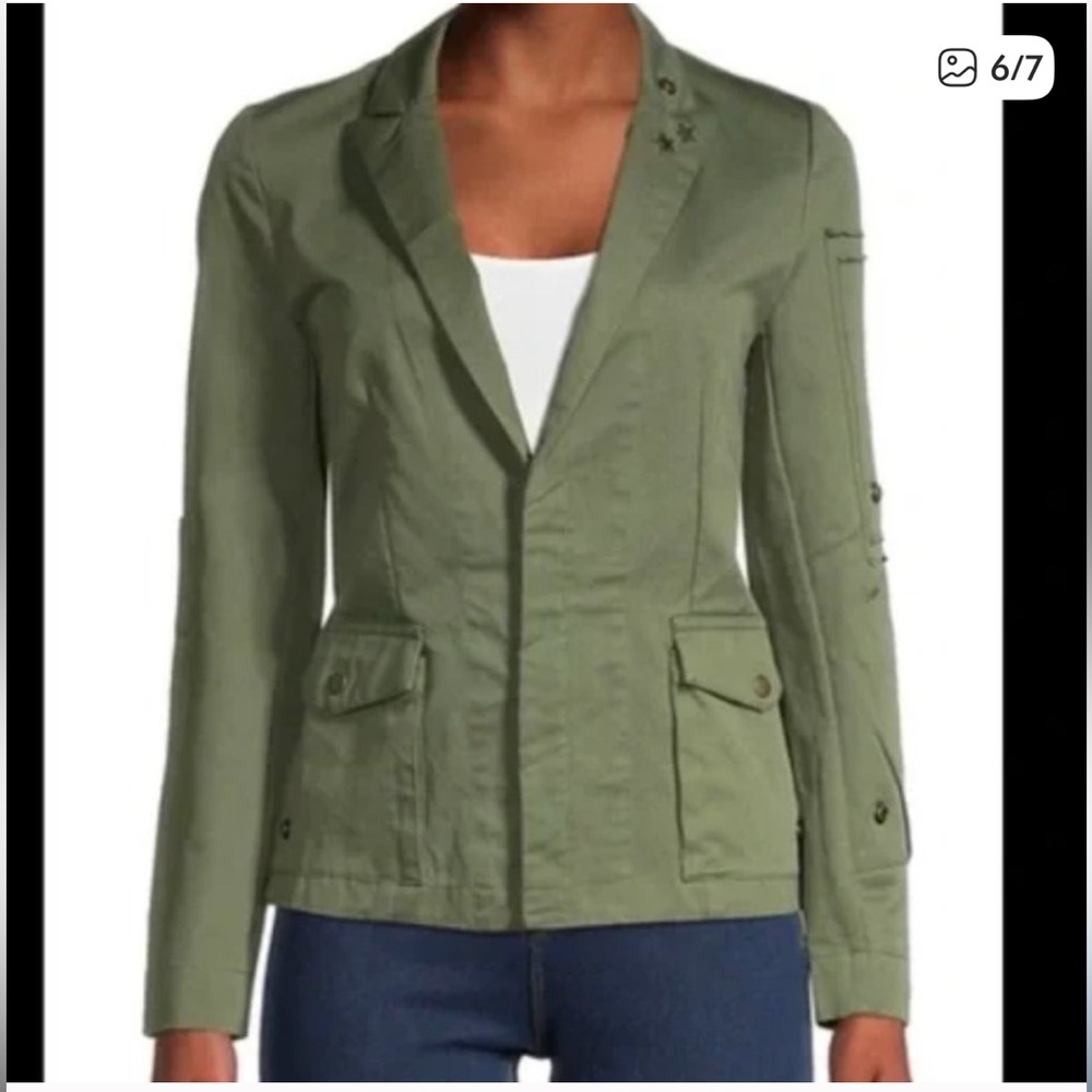 Zadig & Voltaire Olive Utility Jacket Size S NEW w/o tags